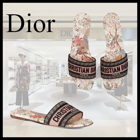 dior logo slide turquoise|dior dway shoes.